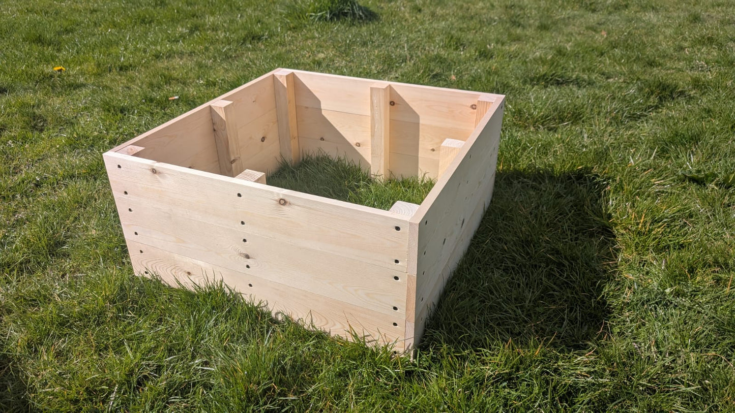 Wooden Garden Raised Grow Beds